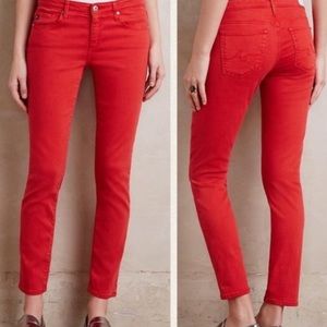 AG Slim Straight Ankle Jeans